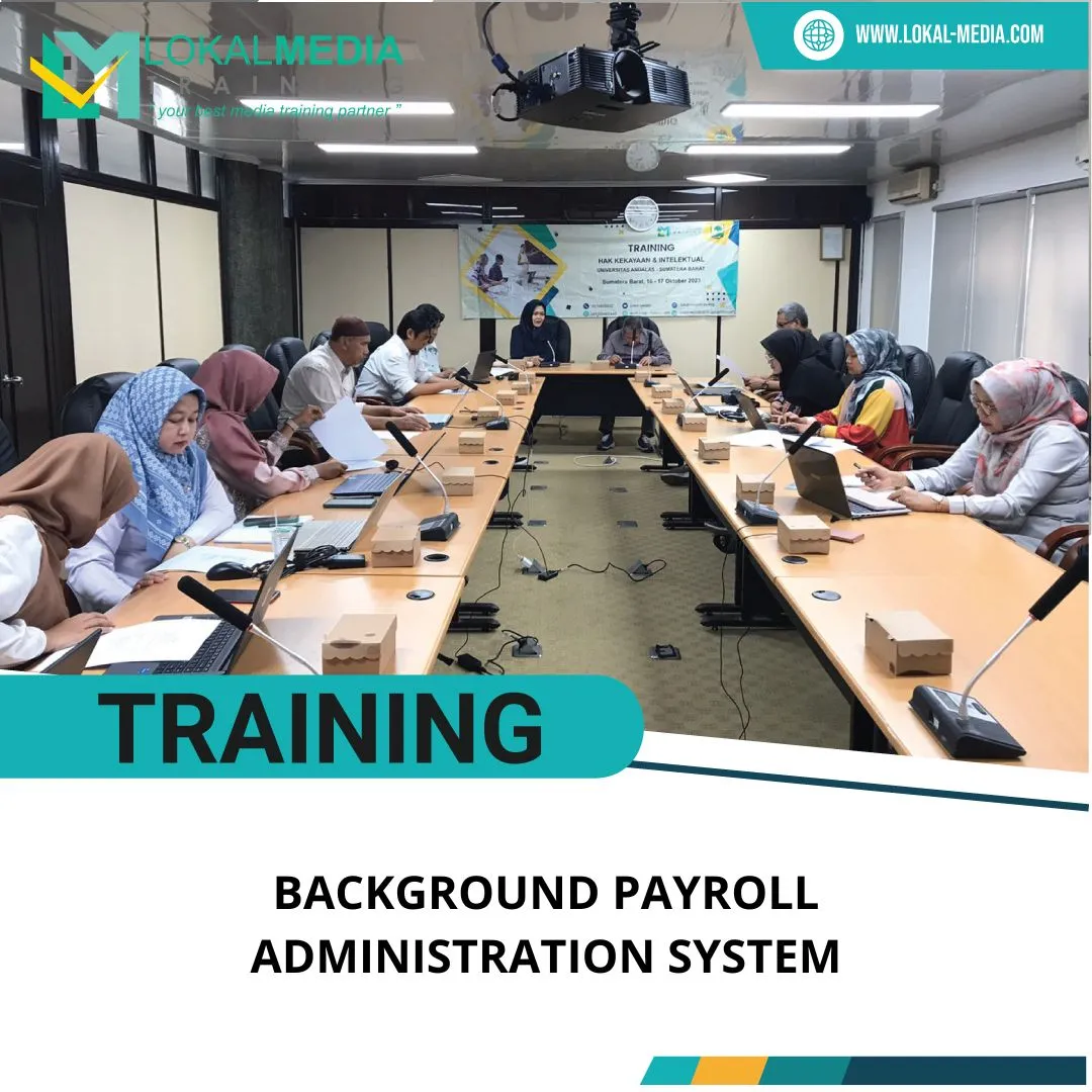TRAINING BACKGROUND PAYROLL ADMINISTRATION SYSTEM
