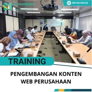 PELATIHAN PENGEMBANGAN KONTEN WEB PERUSAHAAN