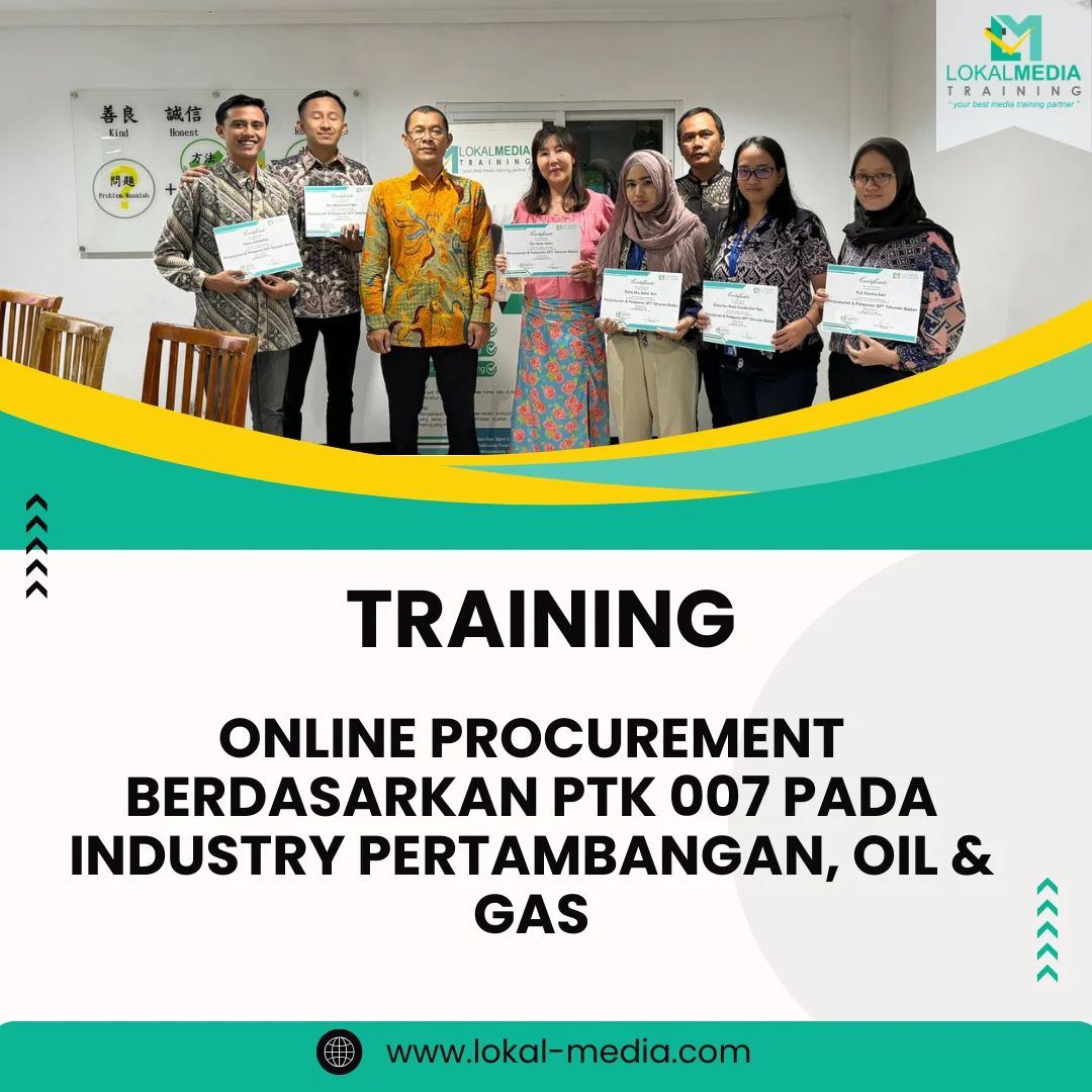 Training pengadaan industri pertambangan