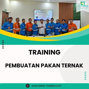 Training pembuatan takan ternak berkualitas